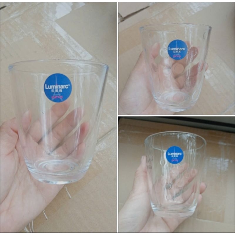 Bộ 6 ly thủy tinh uống trà đá 350ml - ly uống trà đá