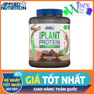   Vegan Pro mới  Critical Plant Applied Nutrition 1.8kg vị Dâu 60 Servings - Whey đạm thực vật cho người chơi thể thao 