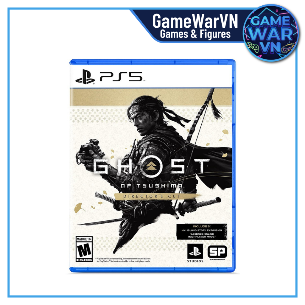 Đĩa Game PS5 - Ghost of Tsushima Director's Cut