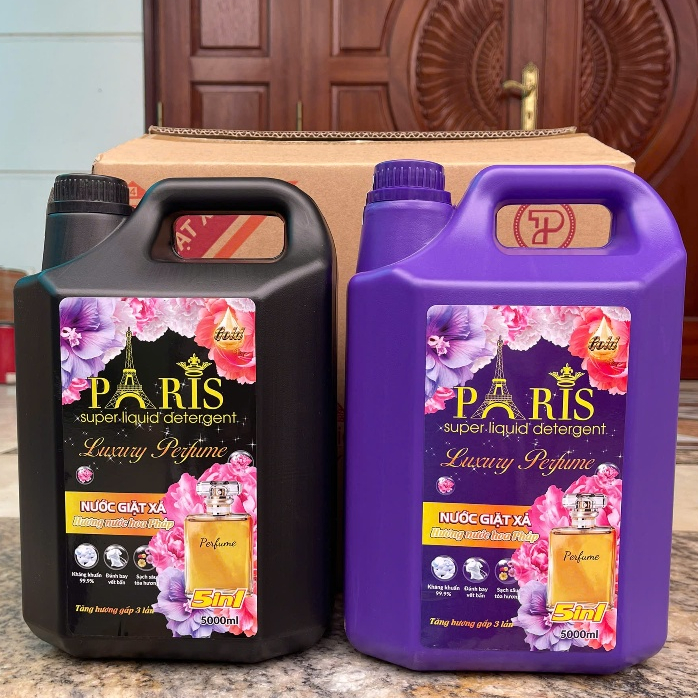 SỈ COMBO 2CAN (or 2TÚI ) NƯỚC GIẶT PARIS HƯƠNG HOA PHÁP, AN TOÀN CHO DA,LÀM SẠCH NHANH