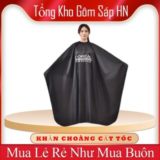 áo choàng cắt tóc LOREAL, khăn choàn cắt tóc cho nam nữ DC07