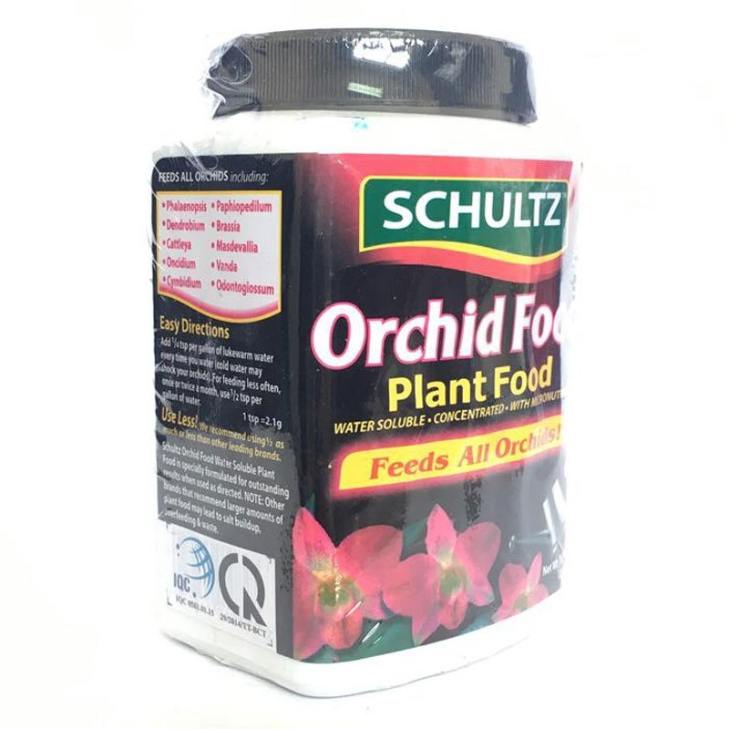 Phân Bón Lá NPK 19-31-17 Orchid Food Hiệu SCHULTZ Chuyên Dùng Cho Lan Và Hoa Kiểng Lọ 283 Gram