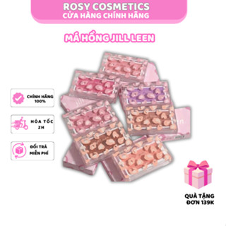 [HỎA TỐC] Má hồng kem JILL LEEN Dạng Kem Màu Tím Làm Sáng Lâu Trôi Dưỡng Ẩm Tông Hồng Đào Nhẹ Nhàng Makeup Rosy Cosmetic