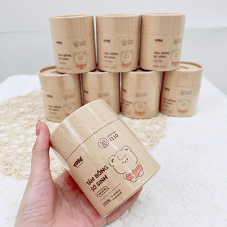 Tăm bông sơ sinh Tobe nature (hộp 400 chiếc)