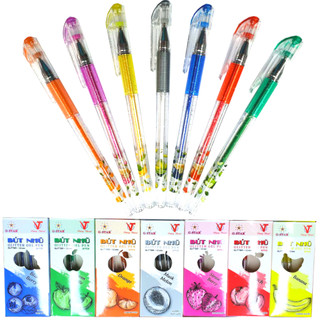  Hộp 12 cây bút nhũ kim tuyến viết thiệp Gstar - 7 màu tùy chọn 