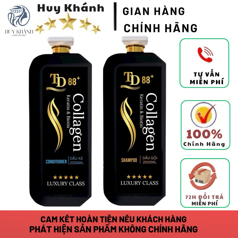Cặp Gội Xả kerratin & Colagen TD88 Cuốn Hút Từng Góc Nhìn Đã Về Hàng Tiếp