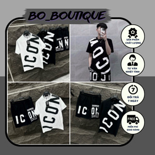 Hot Bộ Quần Áo Thun DSQ Chữ Icon Chéo Hotrend Hè 2024,Mẫu Quần Áo Hè Nam Hot Siêu Thoáng Mát, Bộ Đồ Hè Nam DSQ Chất Siêu