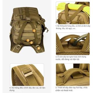 Balo chiến thuật COMMAN_Military Tactical Backpack