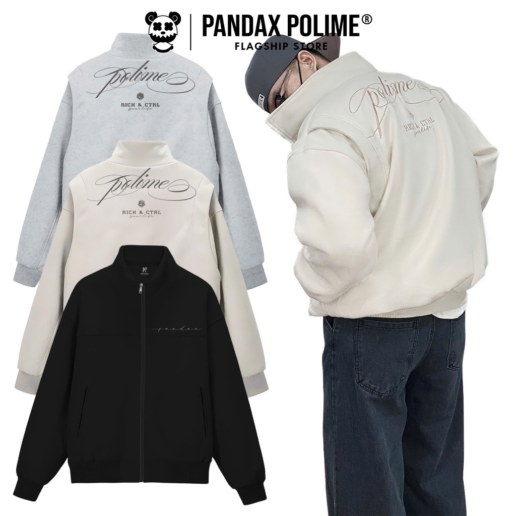 Varsity bomber jacket nam nữ áo khoác dạ local brand form rộng bóng chày cặp đôi unisex oversize dày