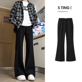 Quần Âu / Ống Loe , dành cho nam giới thích tôn dáng , tăng chiều cao , quần vải vitex tuyết mưa mềm mịn