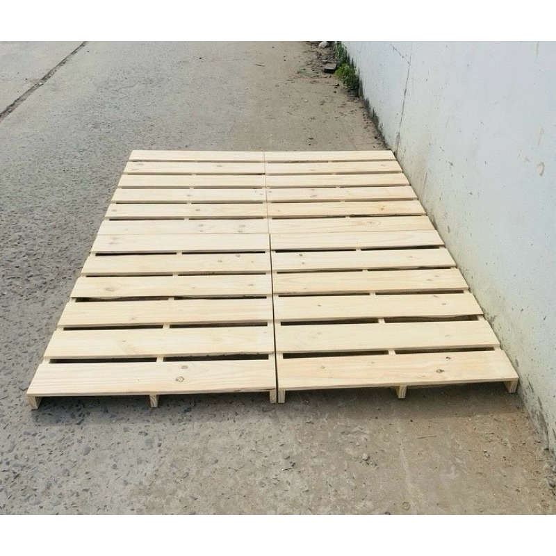 [Giao Hoả Tốc] Giường Pallet Hộp Gỗ Thông Nhập Khẩu Chống Mốc gấp gọn nhiều kích thước Cao 10cm. | BigBuy360 - bigbuy360.vn