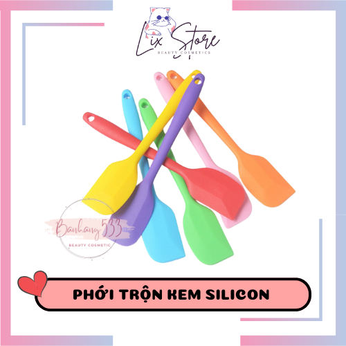 [Màu ngẫu nhiên] Phới trộn kem silicon