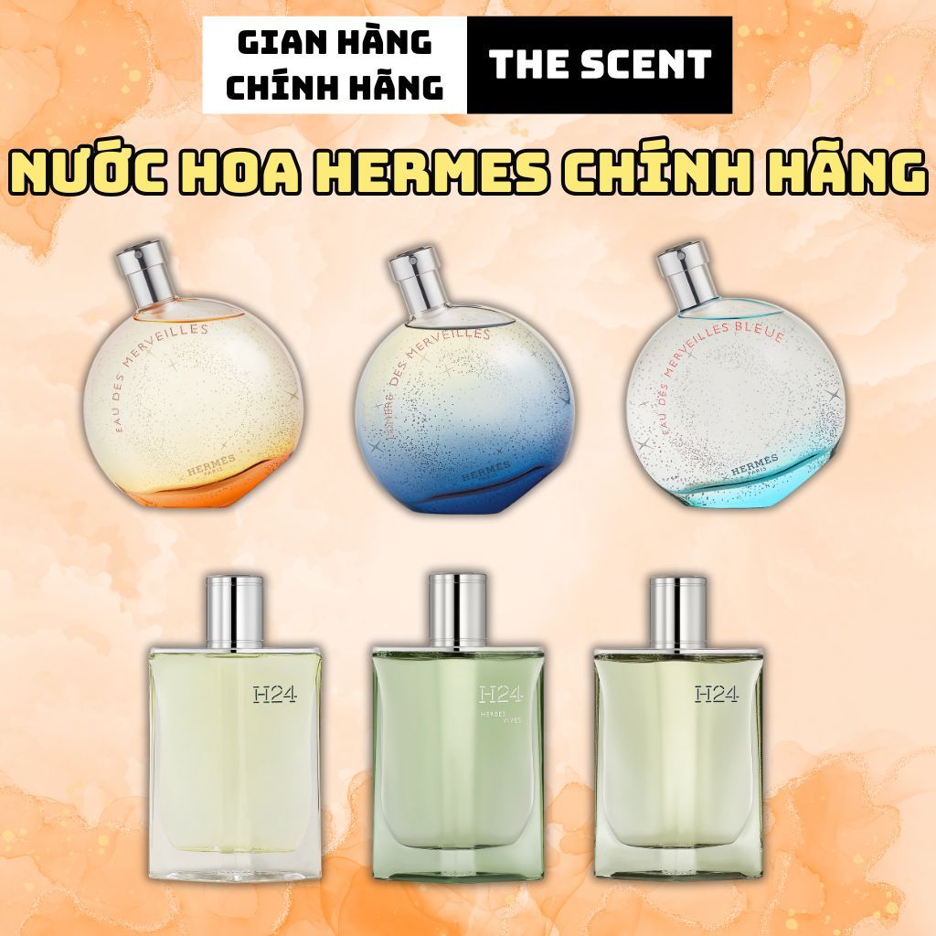 Nước Hoa Nam Nữ Hermes Chính Hãng Thơm Lâu, Dầu Thơm Perfume Unisex Học Sinh Lưu Hương Lâu