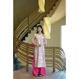  Áo Dài Nữ Suông Dáng Xưa Gấm Long Phụng Hàng Loại 1 Áo Dài Cách Tân Nữ Trẻ Trung Tay Lỡ Dễ Mặc Áo Dài Bigsize Nữ 