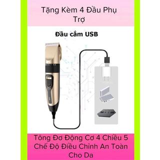 [Bảo hành 6 tháng]Tông Đơ Cắt Tóc CG (2 mẫu) Tặng kèm kéo và 9 phụ kiện