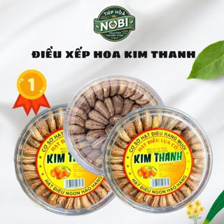 500gr Hạt Điều Rang Muối Xếp Hoa Kim Thanh Nguyên Lụa, Hàng Loại 1