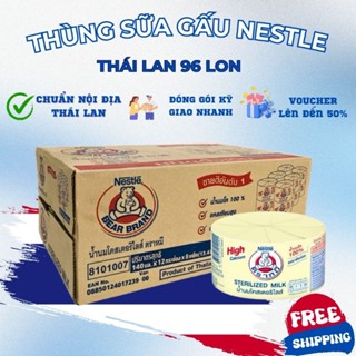 Thùng Sữa Gấu Thái Lan 96 Lon Chính Hãng Nestle Date Mới, Hạn Xa