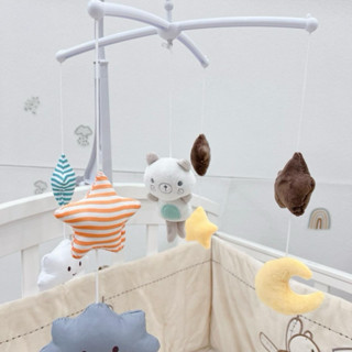  Treo nôi cũi phát nhạc phiên bản tự xoay 360 độ 35 bài nhạc 