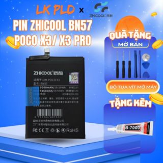 Pin Poco X3 Pro 5160mAh/Pin Poco X3 NFC, Mã pin BN57, Dung lượng 5160mAh, Bảo hành 3 tháng