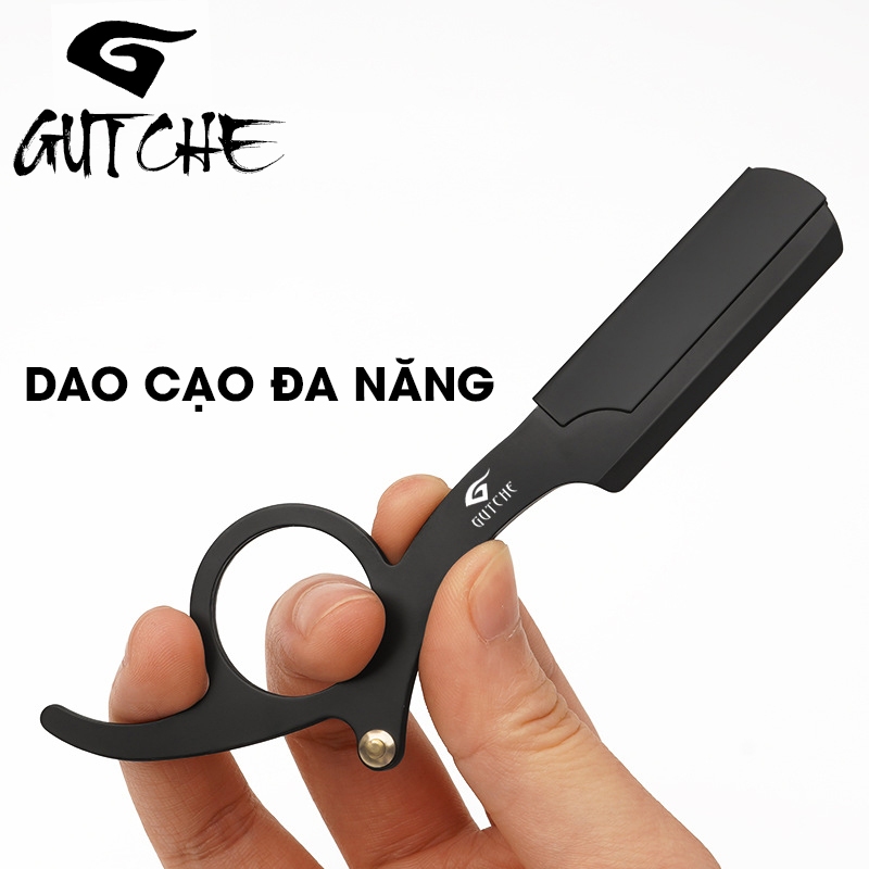 Dao Cạo Đa Năng Gutche, Cạo Râu, Chân Tóc, Tỉa Lông Mày, Thay Lưỡi Dễ Dàng