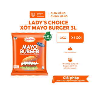 Lady's Choice Xốt Mayo Burger 3L - Chuyên Dùng Cho Nấu Ăn