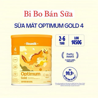 Sữa Bột Vinamilk Optimum Gold Số 4 - Lon 1.4kg