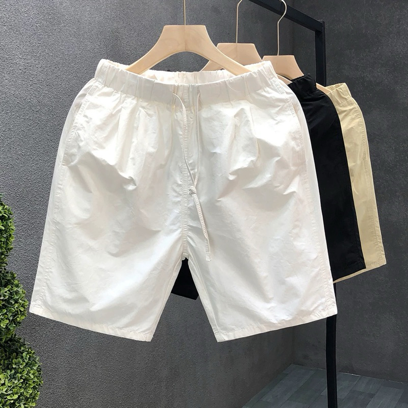 Quần Short nam vải Kaki nhung cao cấp, trẻ trung, lịch lãm, chuẩn form - HUSSIO