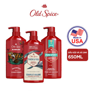 Dầu gội xả Old Spice hương nước hoa cuốn hút 650ml - Nhập khẩu Mỹ