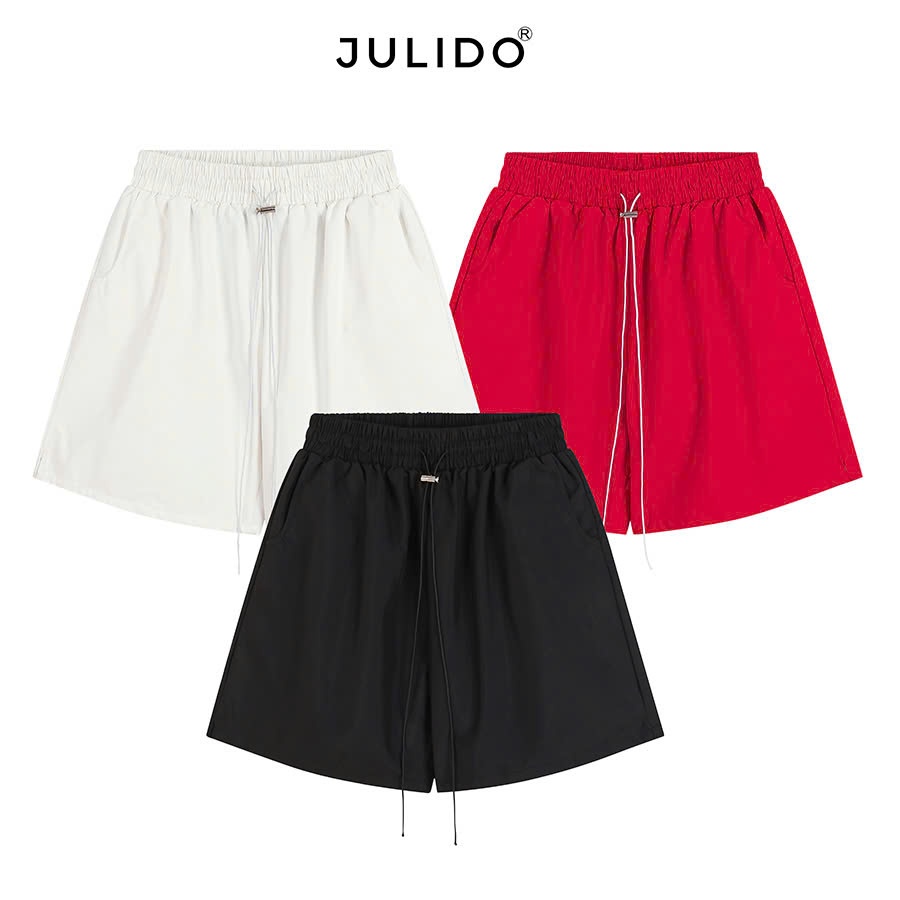 Quần short gió nam hai lớp JULIDO mềm mịn thoáng mát