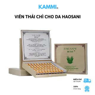 Viên Thải Chì Haosani, Viên Hút Chì Thải Độc Da Mặt Giúp Da Sáng Mịn