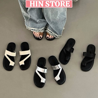 Dép kẹp nữ da mềm xỏ ngón đi biển sang chảnh mùa hè hot nhất hiện nay MS32