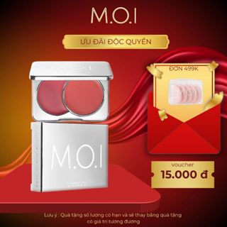 Má hồng kem 2 màu M.O.I COSMETICS Dual Cream Blusher 8 gram