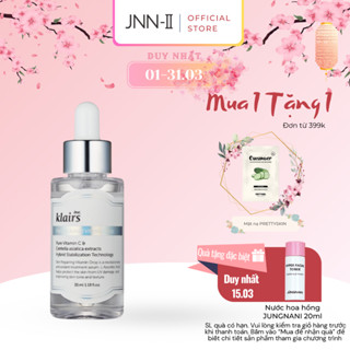 Serum Dear Klairs Vitamin C Freshly Juiced Vitamin Drop Dear Klairs tinh chất dưỡng trắng da Hàn Quốc 35ml | Jnn2