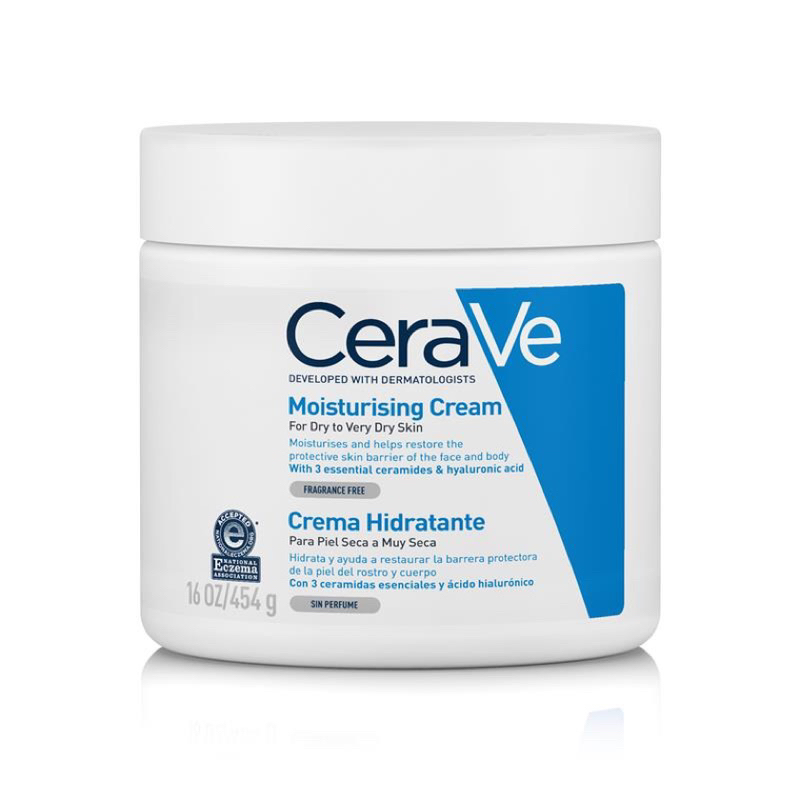 [ Chính hãng ] Kem dưỡng ẩm toàn thân cho da khô CeraVe Moisturising Cream (454g)