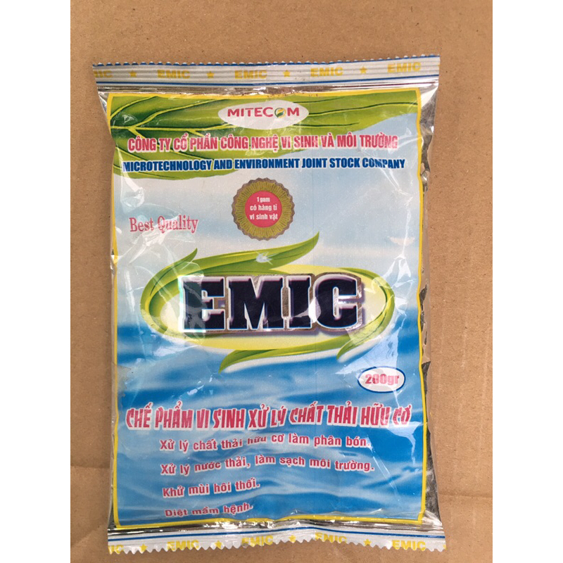 chế phẩm ủ phẩn hữu cơ , ủ đậu tương ,sử lý rác và nước thải emic,oshin trừ ruồi
