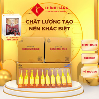 Tinh Chất Nghệ Nano Curcumin Gold 50 Tép 100 Tép x 2ml - Chính Hãng 365