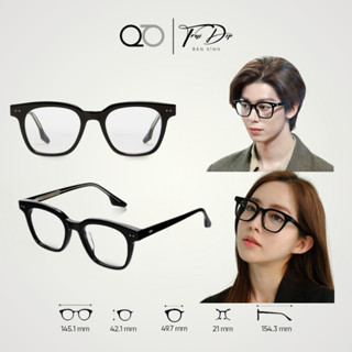 Gọng kính SOUTHSIDE N 01 chuẩn 1 1 - mắt kính cận unisex  - gọng kính thời trang Trai Đẹp Bán Kính
