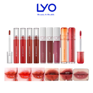 Son kem lì mịn mượt Romand Zero Velvet son bóng juicy lasting glasting water Tint