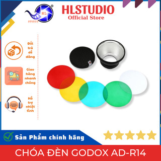 Chóa Đèn Godox AD-R14 - HL Studio - AD300 Pro/AD400 Pro - Nhôm Cao Cấp