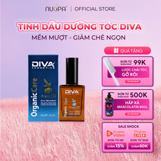 Tinh dầu siêu dưỡng tóc mềm mượt phục hồi hư tổn DIVA Argan Oil 50ml
