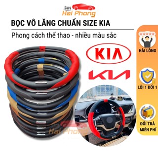  Bọc vô lăng KIA Morning Cerato K3 Seltos Sedona Sorento Soluto Optima Rondo Forte Rio 