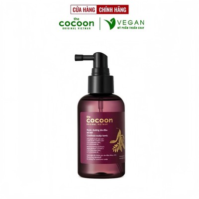 Cocoon Nước dưỡng da đầu bồ kết giảm gàu & chăm sóc da đầu nhạy cảm 140ml
