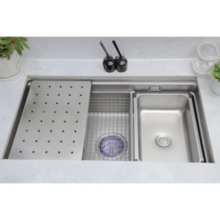  Chậu rửa bát chống xước 1 hố Keeper KP CR02 7745AMG 