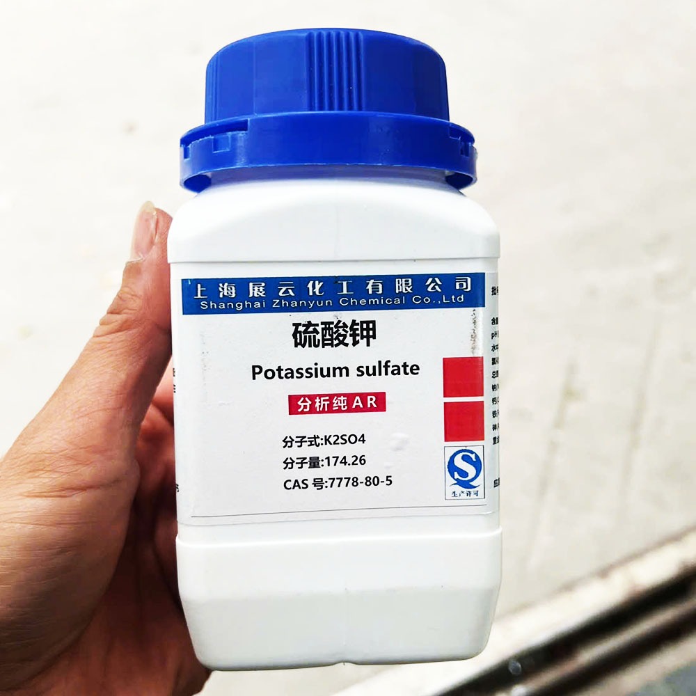 K2SO4 500g  Potassium Sulfate 500g hoá chất thí nghiệm y tế