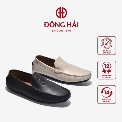  Giày Lười Nam Đông Hải Driving Shoe Dập Logo - G0357