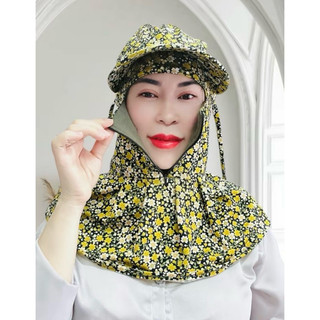 Nón khẩu trang chống nắng.