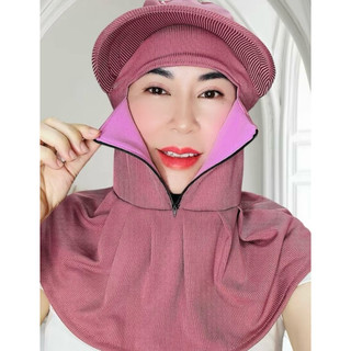 Nón khẩu trang chống nắng.
