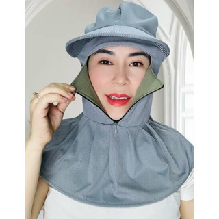 Nón khẩu trang chống nắng.
