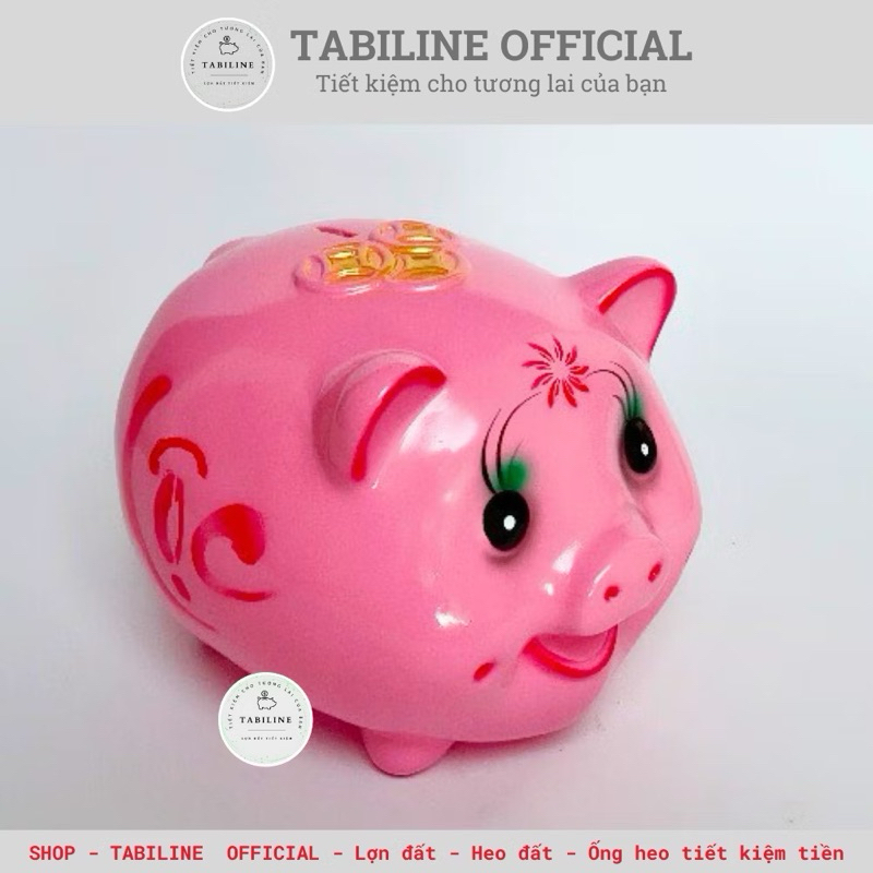 Lợn đất, heo đất tài lộc, lợn đất tiết kiệm tiền cho bé, heo đất Pi,ống heo tiết kiệm quà tặng cho n