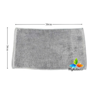 Combo 5 khăn mặt trắng 30x50cm